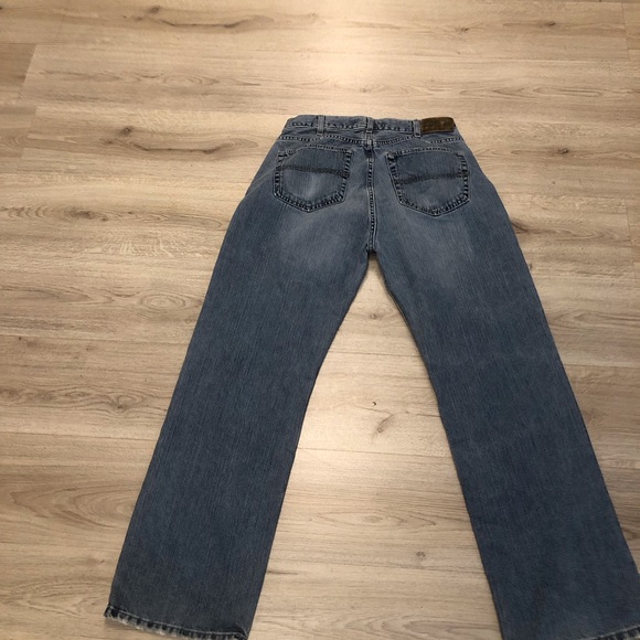 Unisex Vintage Duckhead Jeans Co. Jeans SZ 34/32 Cotton Bootcut Light Distress - Picture 2 of 14